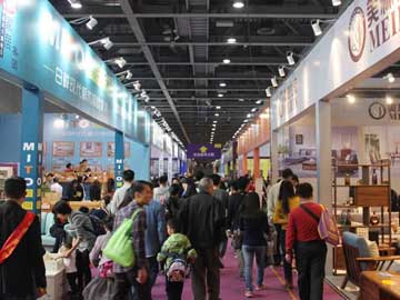 余姚家博会现场图之一